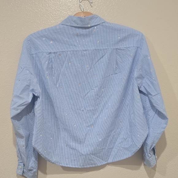 🦋 Jason Wu Light Blue Button Down Shirt - Picture 8 of 9